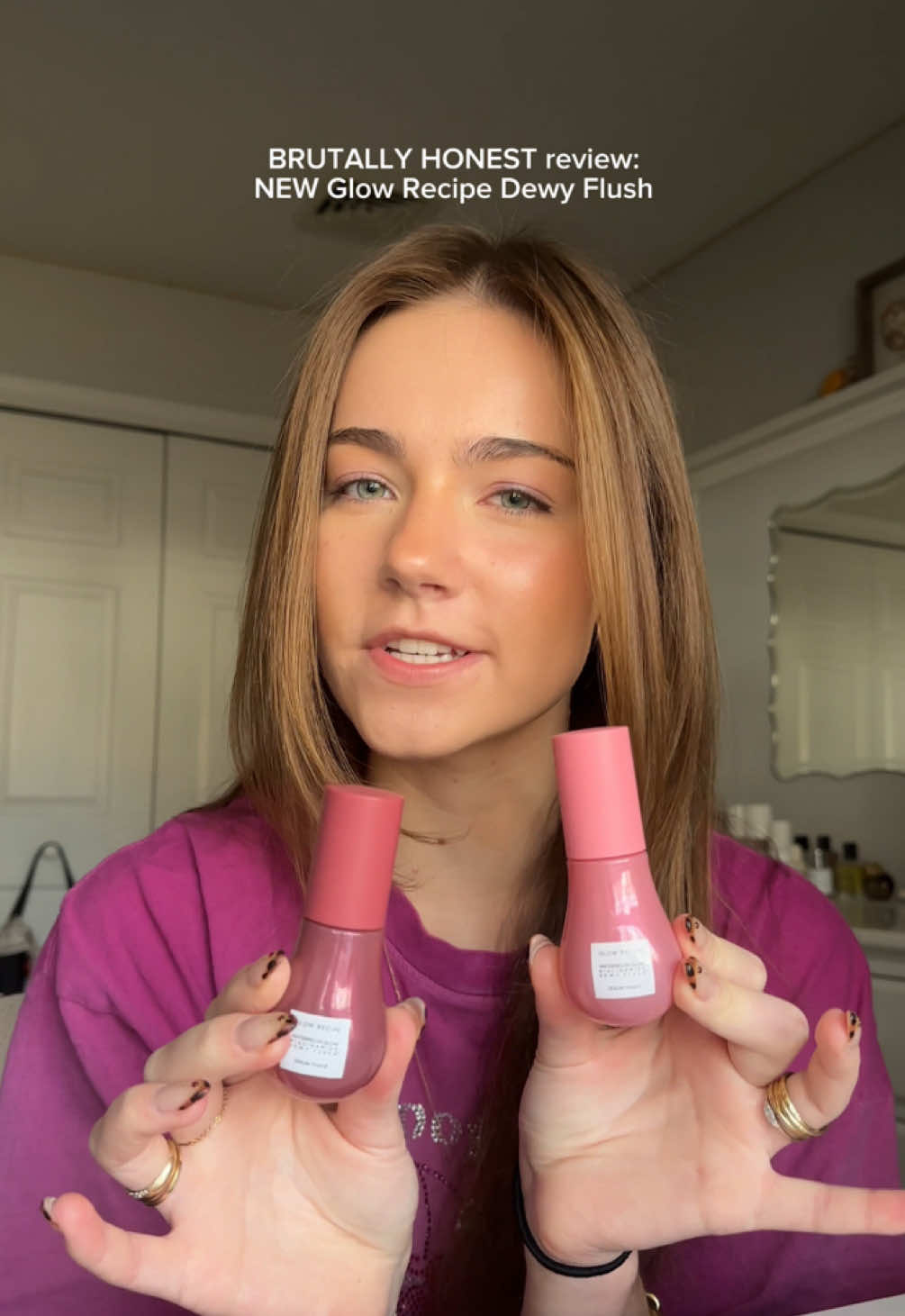 I think my reaction says it all tbh🤷‍♀️🤷‍♀️ @Glow Recipe #skincare #glowrecipe #brutallyhonestreview #brutallyhonest #makeupreview #skincarereview #makeup 