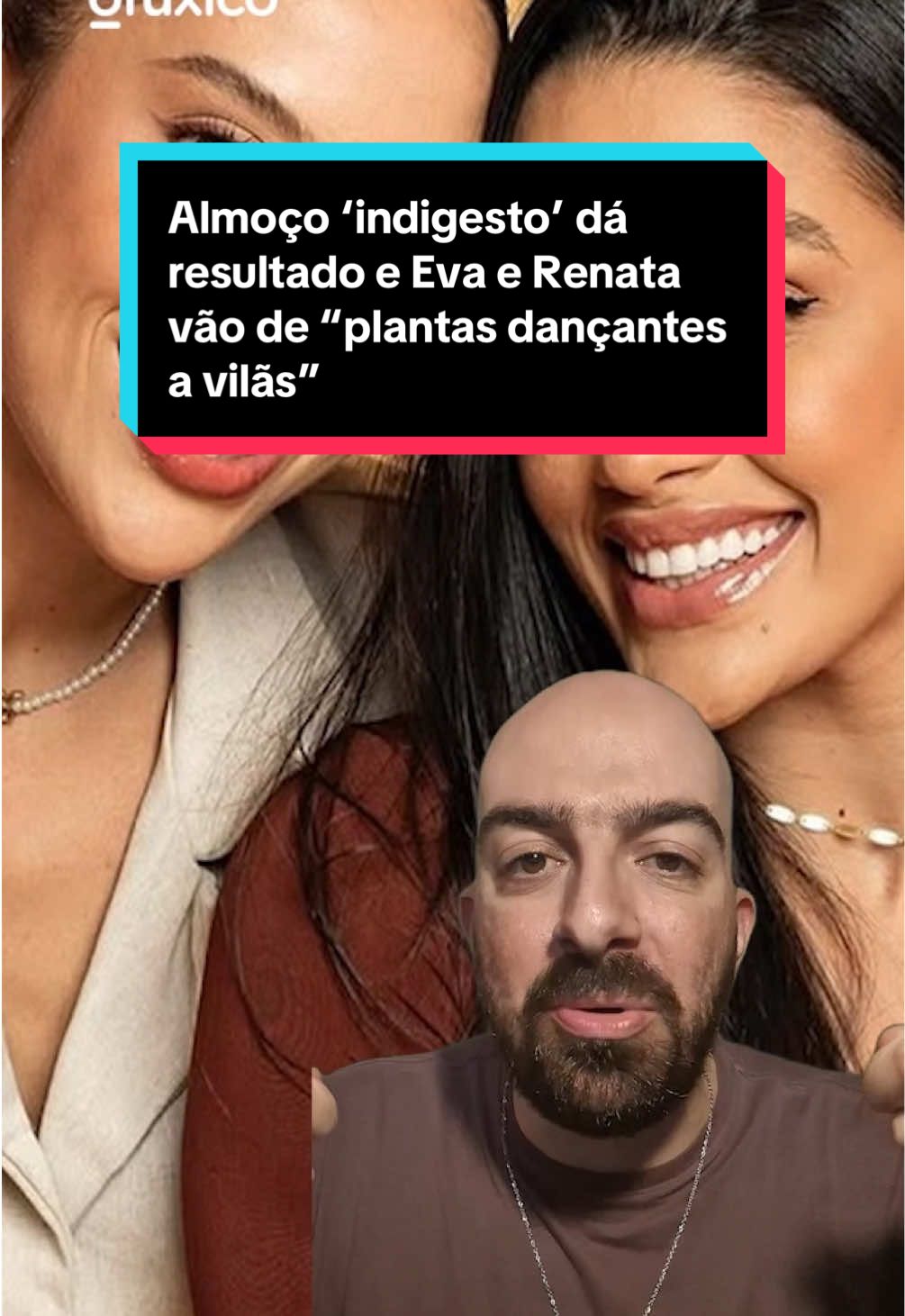 Almoço ‘indigesto’ dá resultado e Eva e Renata vão de “plantas dançantes a vilãs” #bbb #bbb25 #bigbrotherbrasil #renata #eva 