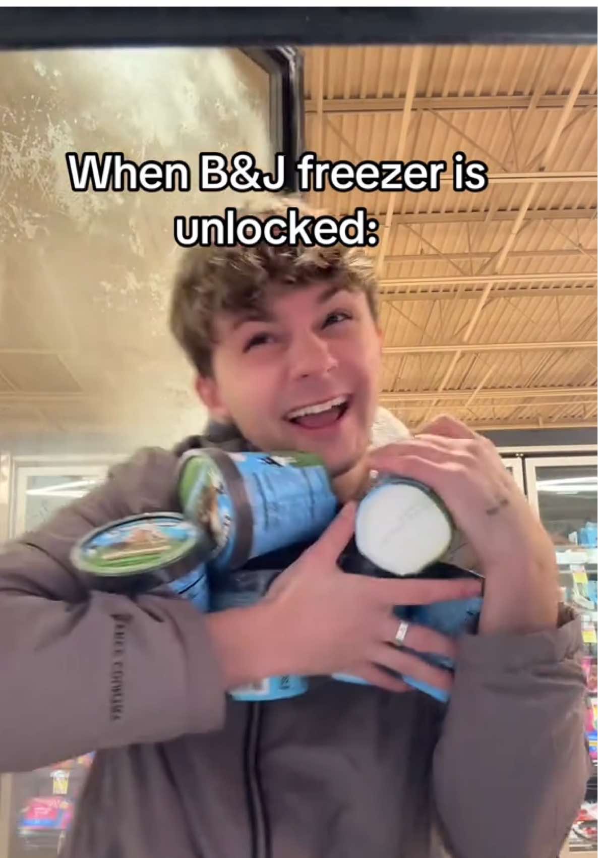 Is ur freezer locked? #benandjerrys 