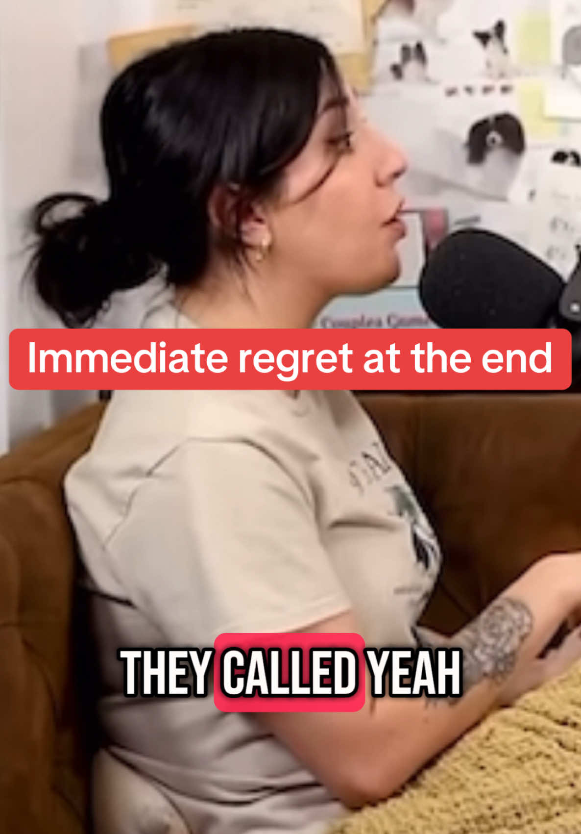 When the game Tell me without telling me goes completely off the rails 😂 #podcast #ladiesandtangents #GameNight