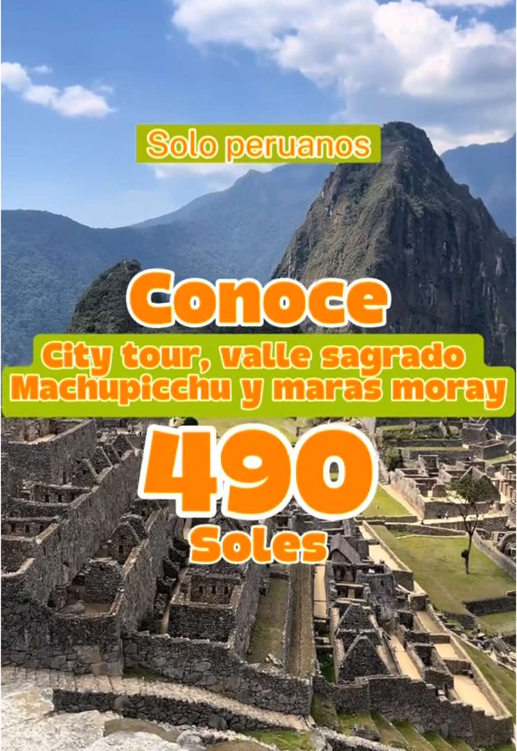 Conoce Cusco pagando solo 490 soles, puedes conocer lugares increíbles y lo mejor de todo a un súper precio✨🗻 ¿que esperas para organizar tu viaje? Escríbenos para más información #cusco #travel #turismo #machupicchu #peru 