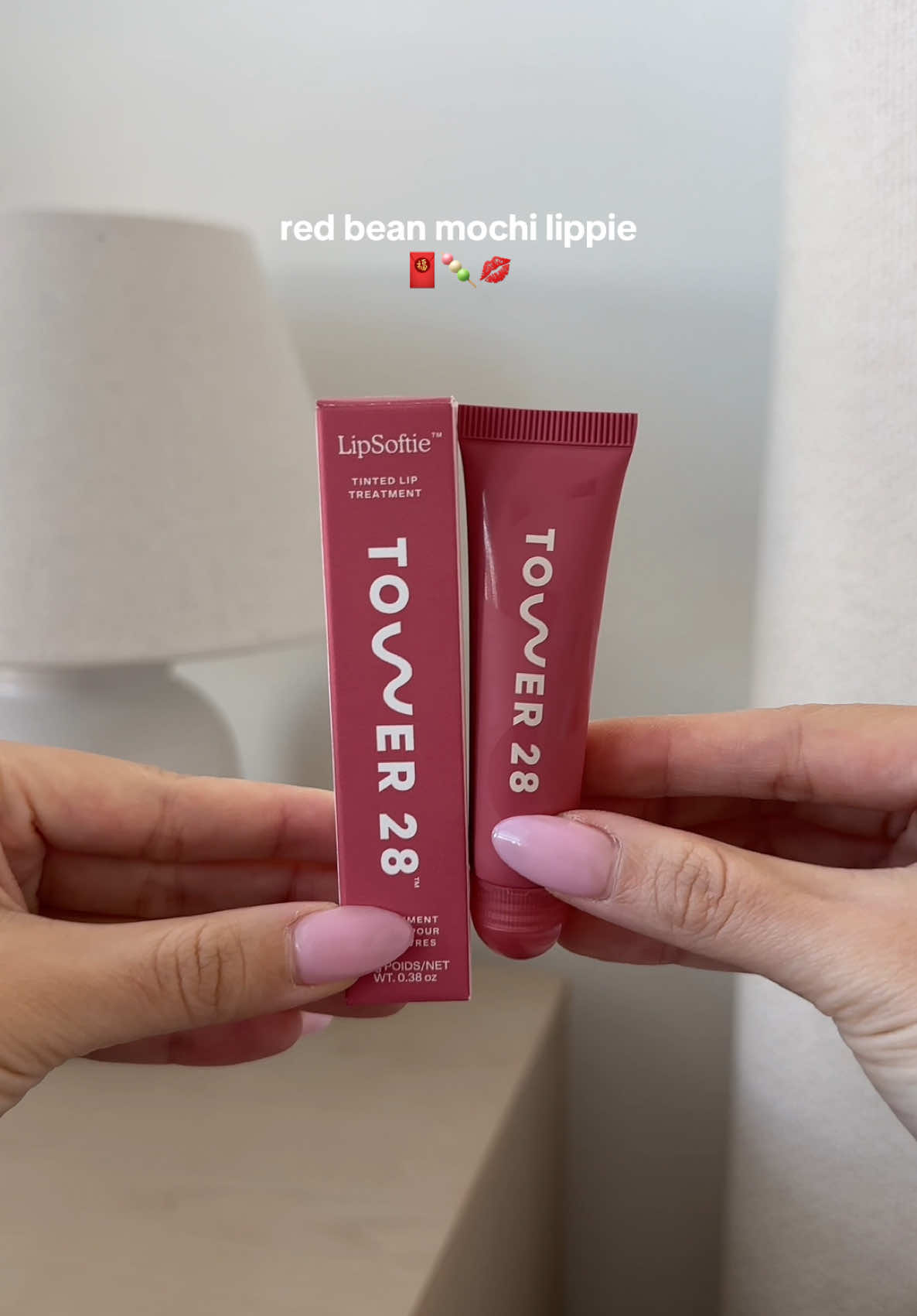 the yummiest flavor @Tower 28 Beauty 😍💋🥮 #tower28beauty #lippies #makeupreview #lipbalmaddict #lipglossswatch #lunarnewyear #beautyproducts #girlymakeup 