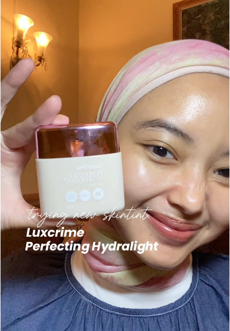 ringan tapi full covearge, gong banget skintint nya luxcrime 🤩💜✨ #skintint #skintintluxcrime #luxcrime #NewArrivalDay