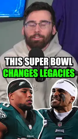 Saquon or Hurts: Who benefits more from a Super Bowl win? #philadelphiaeagles #saquonbarkley #jalenhurts 