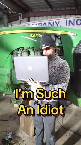 Mechanically inclined has never been a friend of mine! #tractor #farming