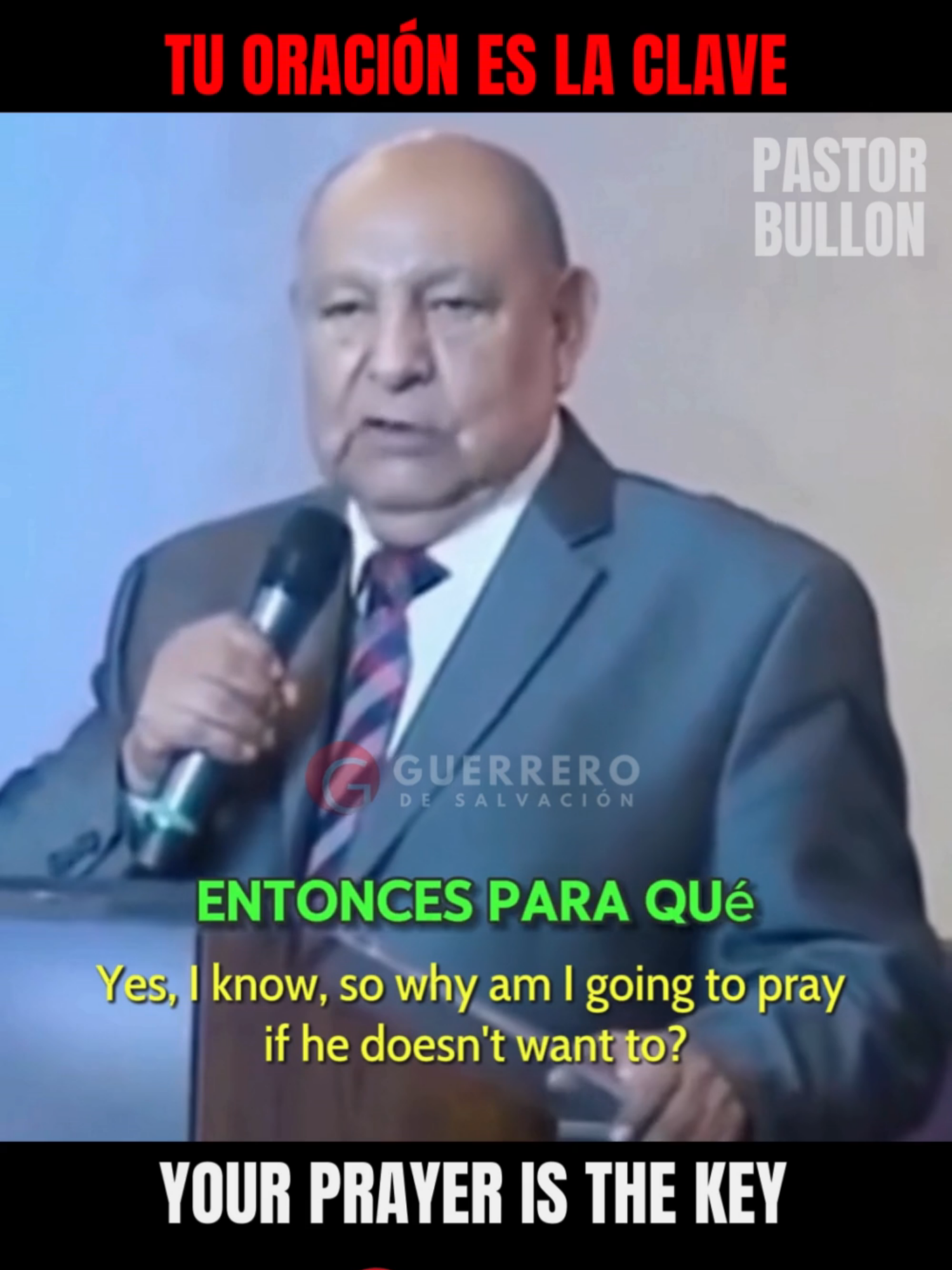 Tu oración es la clave, aunque él no quiera - Your prayer is the key 🙏✨ 