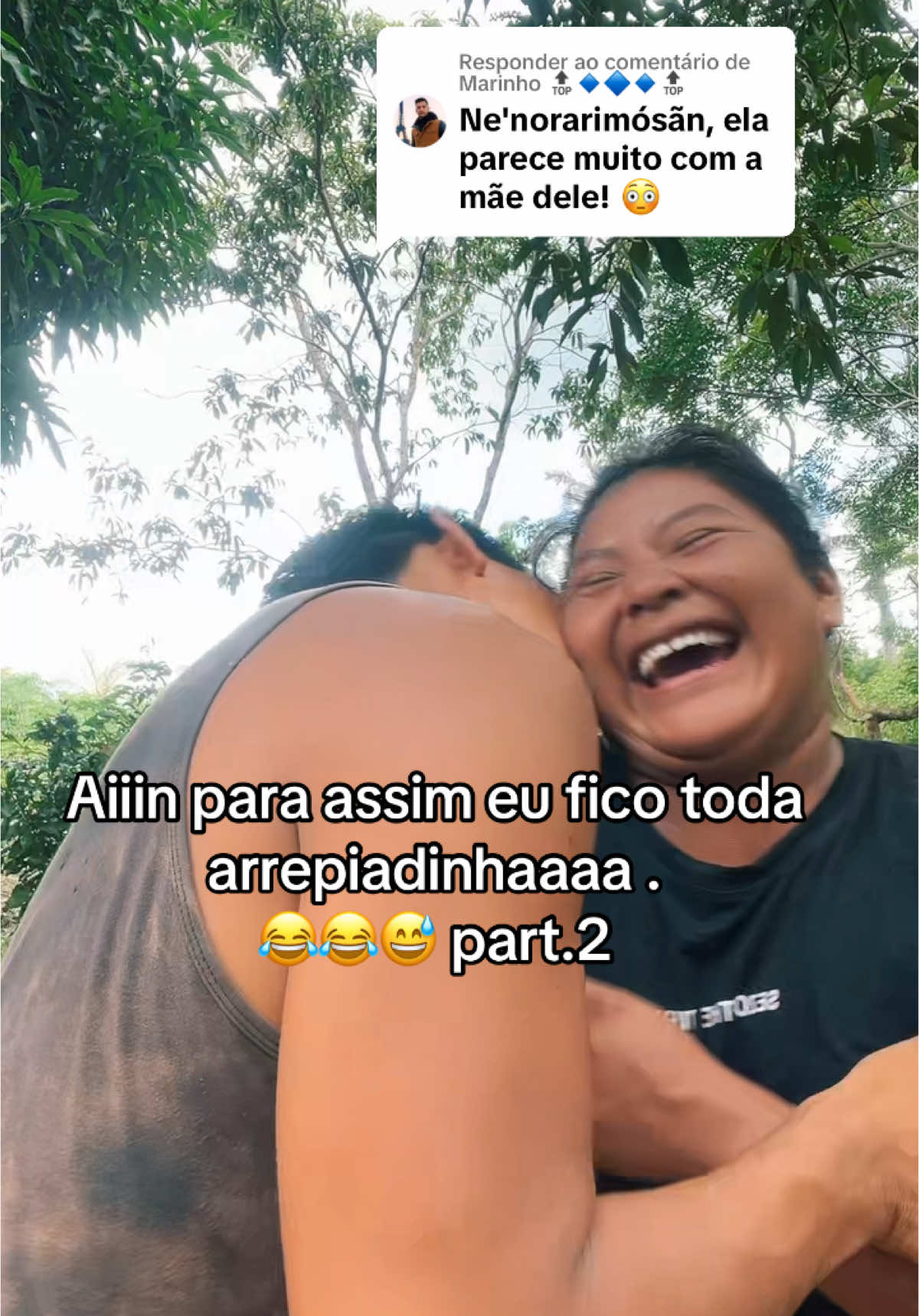 Respondendo a @Marinho 🔝🔹🔷🔹🔝 cheiro no pescoço não pode !!!@miaviko_oficial #fy #pikónotiktok #viral #indígenass #tiktokbrasil #povosoriginarios 