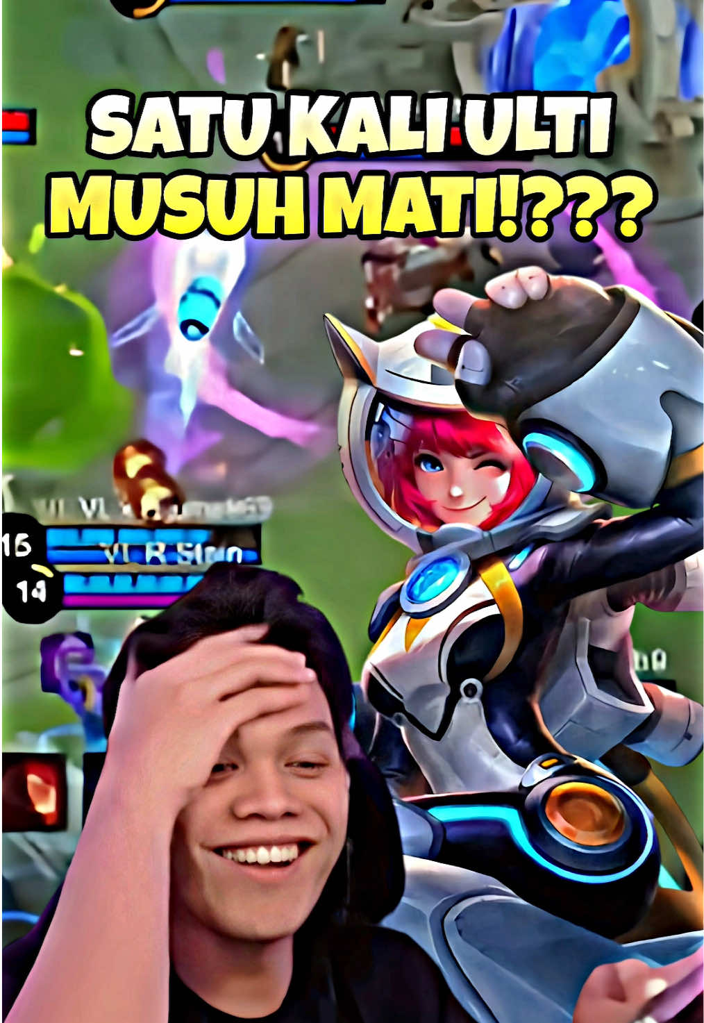 Skylar kaget Kimmy pakai 2 Holy Crystal dan Sky Piercer bisa 1 kali ulti musuh mati #MLBBSkinGifts #MobileLegendsBangBang #MLBB 