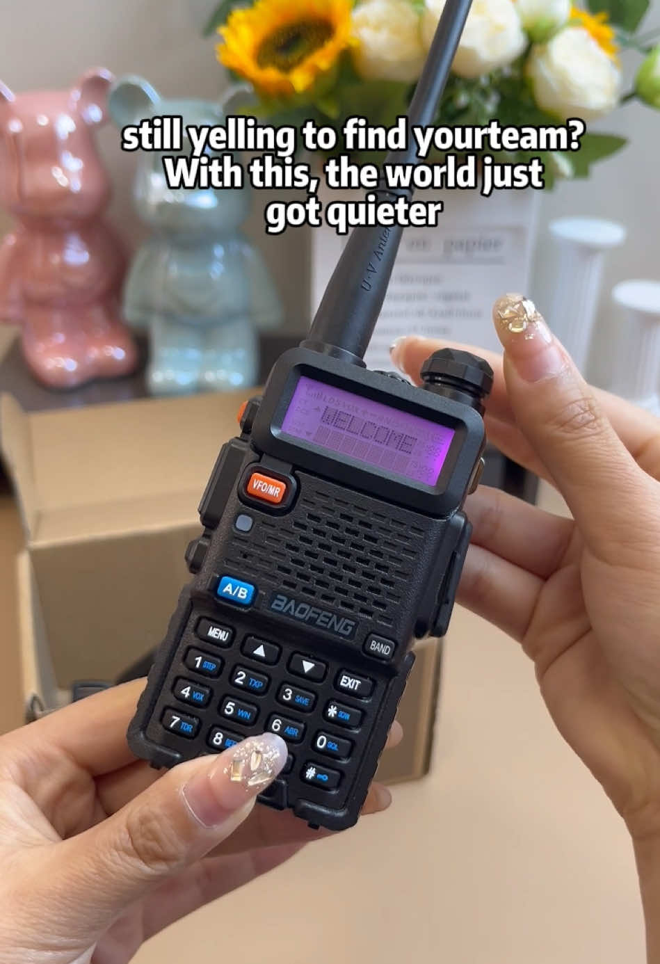 This is something that every american should have in their homes, ideally a set of two walkie talkies #walkietalkie #radio #communications #naturaldisaster #stormchaser #emergencyradio #emergencyprepa