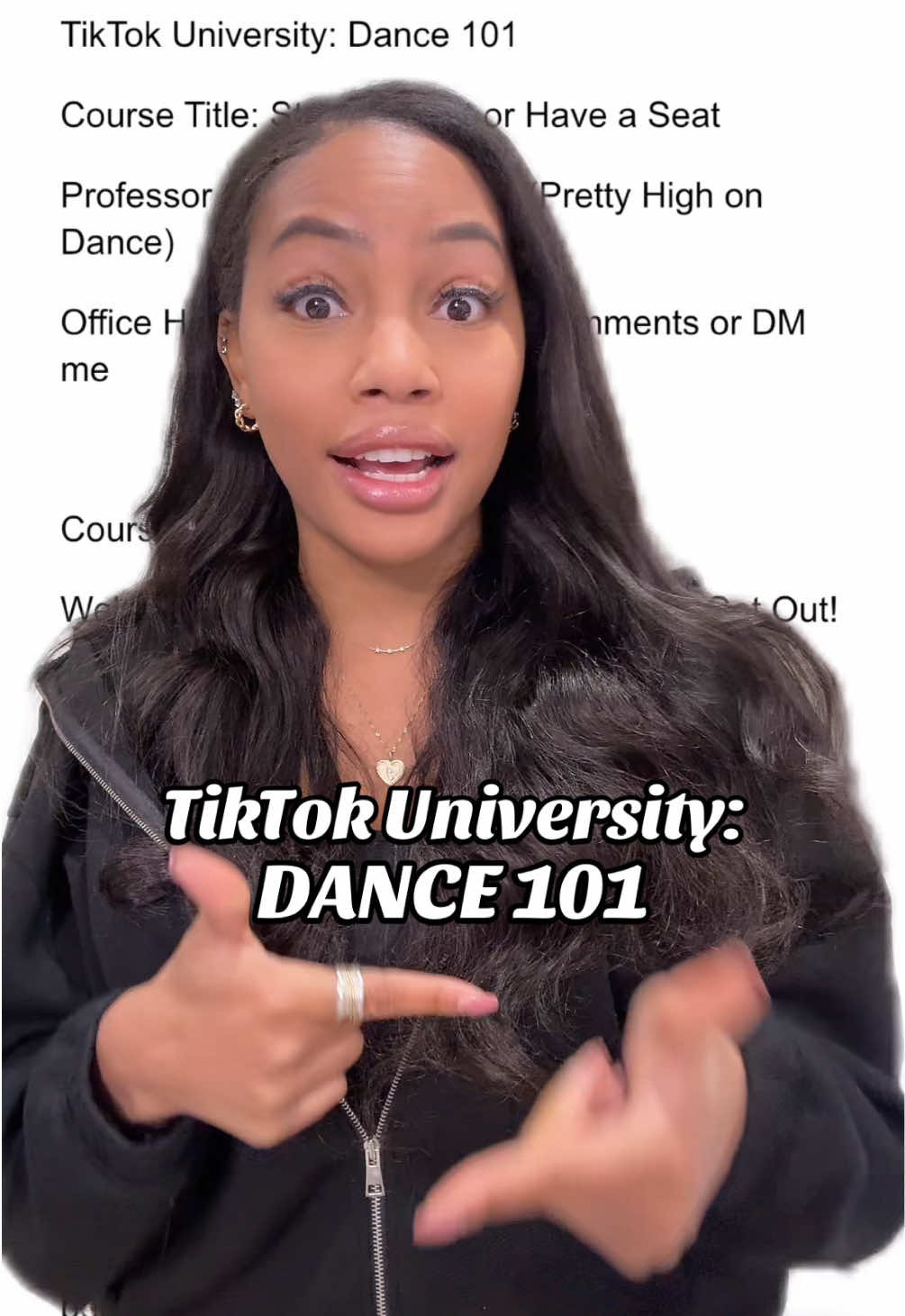 Send this to someone who needs to enroll in dance 101 👀 #tiktokuniversity #sitonthebeat 