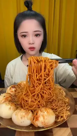 Mukbang mie pedas dengan telur.yt(Xiao Yu Mukbang) #mukbang #chinesefood #chinese #eating #mukbangeatingshow #china #mukbangvideo #miepedas #fyp 