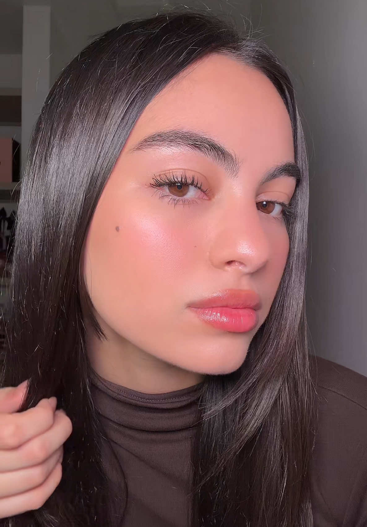 trying out the new @Benefit Cosmetics BADgal Bounce mascara!! #badgalbounce #benefitpartner