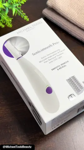 Personally l prefer to have smoother skin. I’ve been dermaplaning for a few years with disposables.  Which tend to cause me some irritation and skin sensitivity. Recently a friend recommended l should try this instead, I’m so glad l did.  ▫️ Michael Todd Beauty: Sonicsmooth Pro+ Dermaplaning System with LED Light. It’s a 2-in-1 Women's Face Exfoliation & Peach Fuzz Hair Remover.  Making removing unwanted peach fuzz and dead skin cells so quick and easy.  Without any discomfort or skin irritation, my complexion looks and feels renewed. It definitely helping with my skin confidence.  Skincare products work more effectively afterwards, as they can penetrate deeper. My makeup applies more evenly and is noticeably less patchy. The blades simple click into place and can be swapped by simply pushing gently from the lower end (as shown in my reel) It holds its charge well, intended to give up to 3 hours of cord-free operation (after an initial 12-hour charge). I’ve used it few times and still haven’t needed to recharge. In my opinion it works better than disposables, plus it’s also more environmentally friendly (less plastic waste).  You might think it’s a little pricey, but you actually get a lot for your money.   - 01 Sonicsmooth Dermaplanning Device - 16 Medical Grade Stainless Steel Safety Dermaplaning Blades  - 02 Microsmooth Microdermabrasion Tips - 01 Charging Cradle - 01 USB Charging Cable I’m in my forties and l think this was money well spent.  Definitely a keeper in my skincare routine to achieve healthier looking skin. Thank you @Michael Todd Beauty for giving me a better way to achieve smoother skin. 🔖 Available on Amazon in three colors options: White, Pink and Lavender. #michaeltodd #sonicsmooth #facialhair #dermaplanning #skincare #BeautyGifts #skincarefinds #skincareroutine #athomedermaplane #exfoliante #skincaretips #beautytips #glowyskin #SelfCare #dermaplaningathome #amazon 