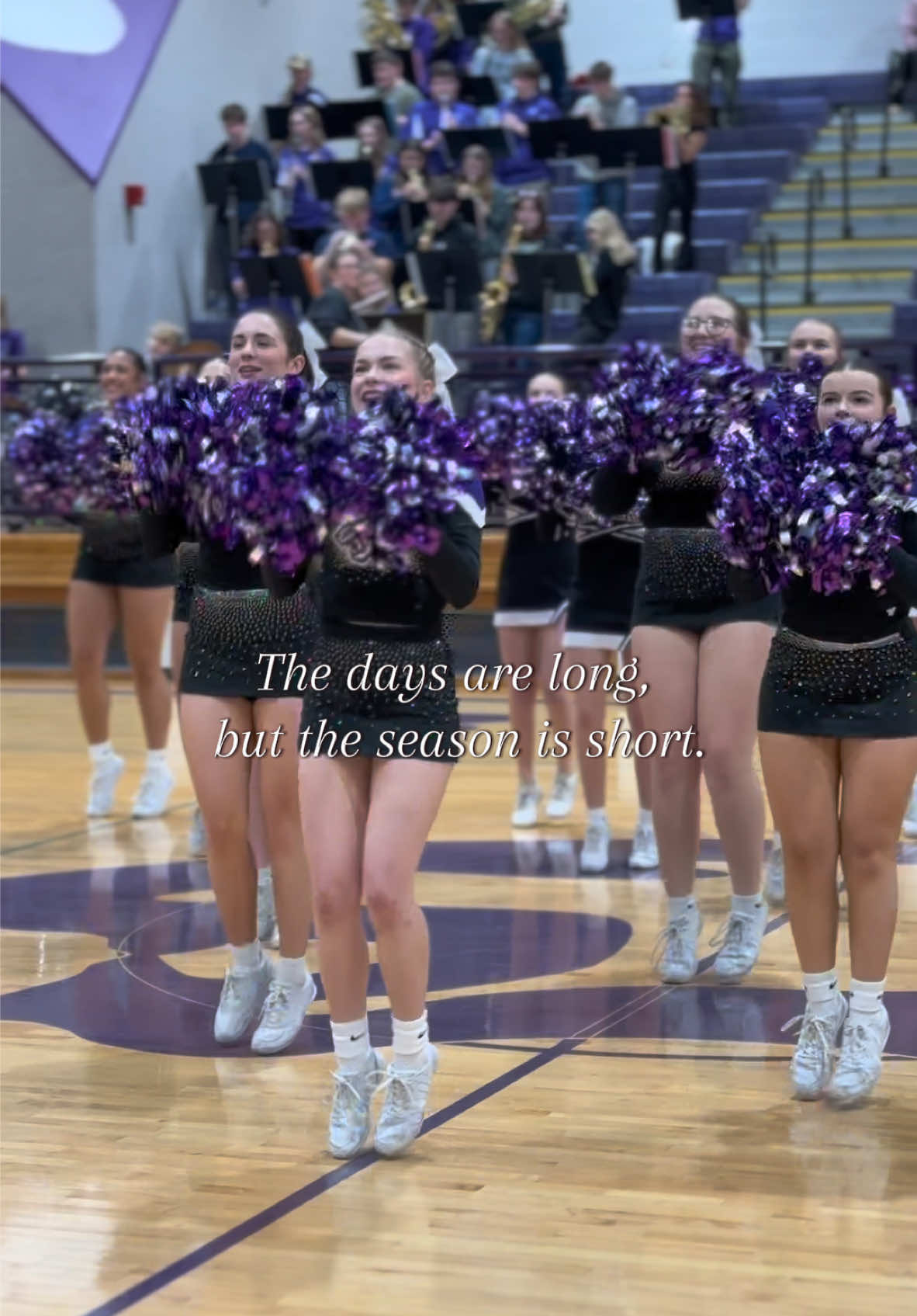 This has been the best season. 🥹💜 #cheerleading #cheerleadersoftiktok #compweek #sectionals #hardwork #gameday #worthit 