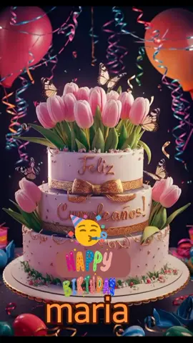 #felizcunpleañosMaria🎂🎁🎊🎉 muchas felicidades maria hoy en tu cunpleaños Bendiciones 🎉🎊🎉