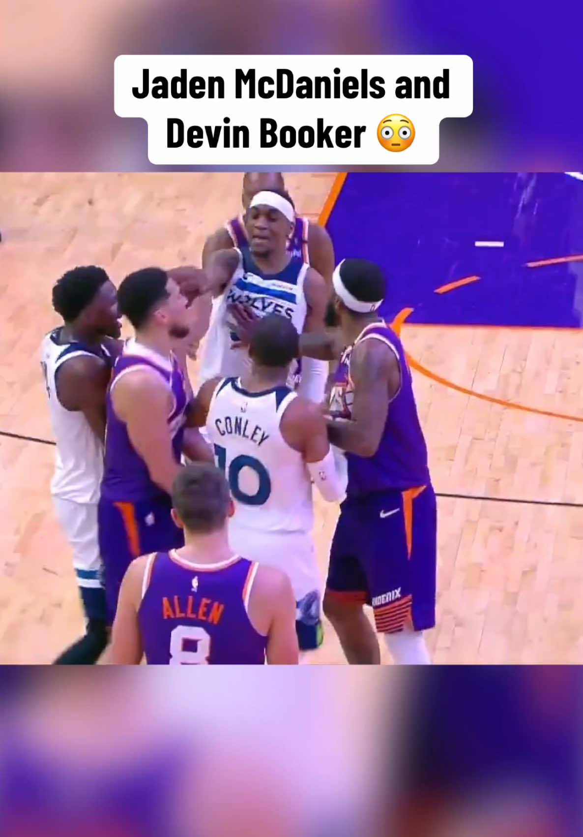 #NBA #basketball #suns #timberwolves #devinbooker #jadenmcdaniels 