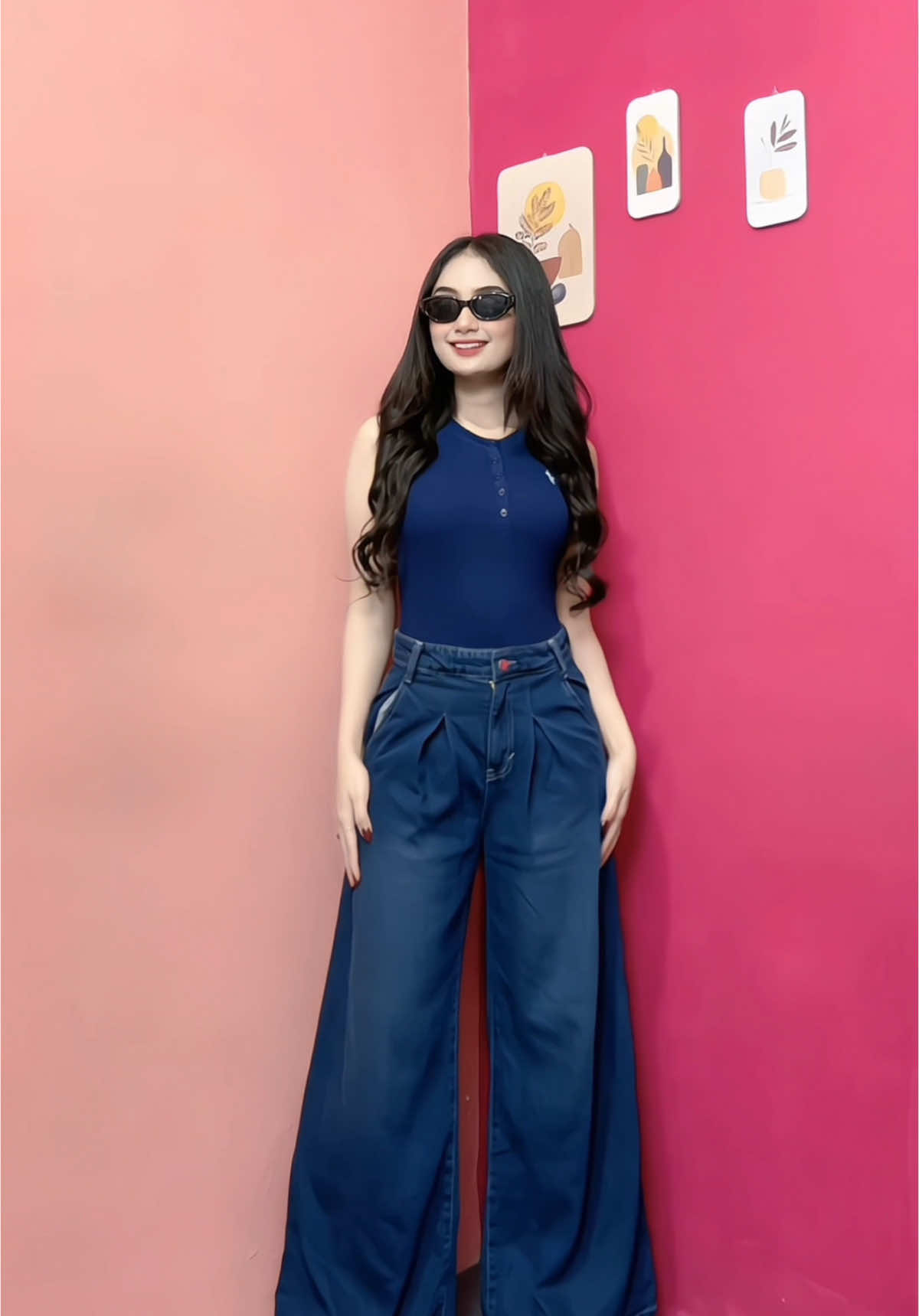 Ubur ubur ikan lele,celana dari vierlin secakep ini lee💙 #outfitideas #OOTD #vierlinjeans #highwaistjeans #celanajeans #fypシputriazh #belilokal 