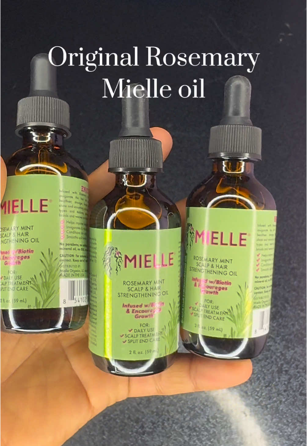 📞0967848919 Infused with the powerful properties of rosemary, this nourishing oil from Mielle helps strengthen, revitalize, and promote healthy hair growth. Formulated with high-quality ingredients, this versatile hair treatment can be used on all hair types to unlock your strands' natural radiance and luster. Priced at 2,500 this bottle of Mielle Rosemary Oil is available for delivery, making it a convenient and effective solution for your hair care needs. #miellehairoil #miellehairproducts #ሚሌቅባት #ለፀጉር_እድገት #ለፀጉር_መሳሳት #ለፀጉር_መነቃቀል 