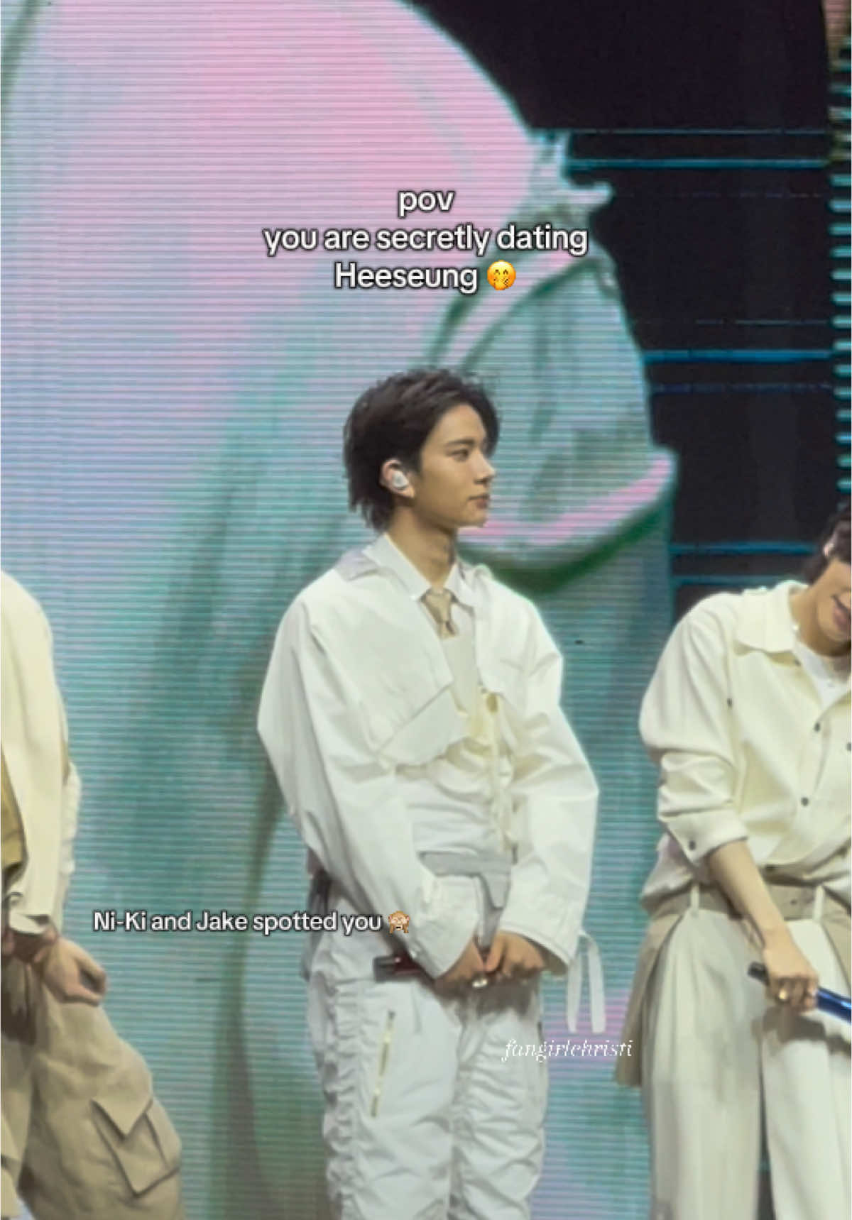 my fancam my delulu 🤣 (this is just a joke pov but the fancams are real) #enhypen #engene #heeseung 