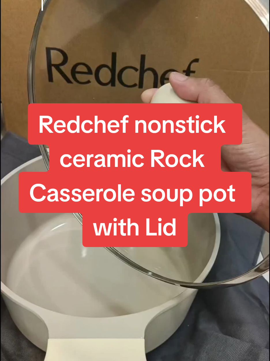 Redchef nonstick ceramic Rock Casserole soup Pot Die-Cast with Lid 20-24cm No PFAS &PFOA SUITABLE For ALL STOVES #CerealCerdik #redchef #redchefcasserole #casserole #redchefcasserole #souppot #kitchen #cookingpot #foryoupage #fyppppppppppppppppppppppp #homesupplies 