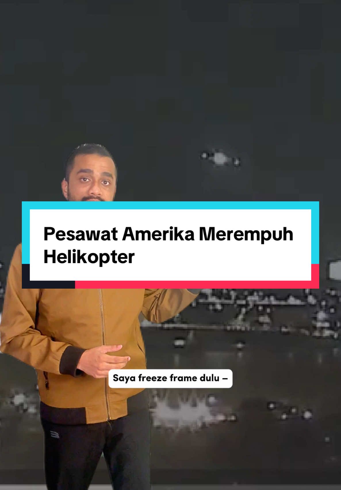 Ada kes pesawat terhempas di Washington, D.C. American Eagle 5342 bawah PSA Airlines telah bertembung dengan sebuah helikopter Black Hawk di udara semasa sedang mendarat di Reagan National Airport di Virginia. Misi pencarian sedang dibuat di Sungai Potomac sekarang. #geopolitik #isudunia #AmericanEagle #crash #americanairlines #potomac 