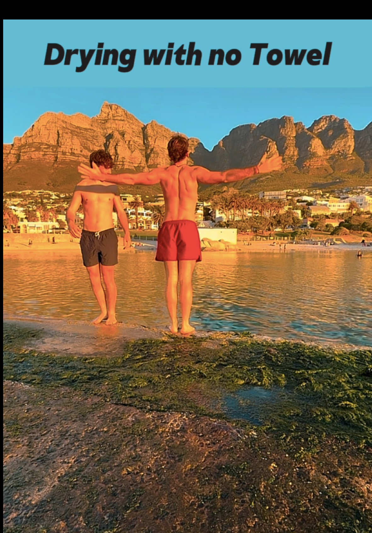 Got some strange looks filming this one, apparently South Africans don’t like dancing naked British boys  • • #southafrica #southafrican #southafricatiktok #capetown #campsbay #johannesburg #swimmingpool #holiday #swim #water #towel #travel #africa #africantiktok #backpacking #dancer #dancechallenge #funnytiktok #viral_video #fyp 