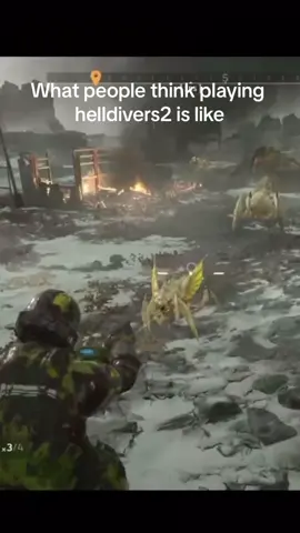 Chaos 😈 #helldivers2 #helldivers2gameplay #ps5 #pc #pcgaming #action #shoter #rec #recommendations 