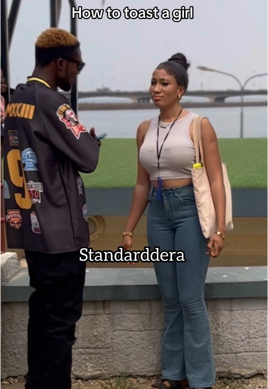 Rizzing a fine girl 🤩 #standarddera #fyp #my #viralvideo #trendingvideo 