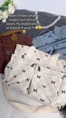 Must-used bag!!!💼💼💼#bag #bowpattern #multipocket #totebags #fashionable #casual #trendy #highquality #dailyused #handbag #womenswear #TikTokShop #tiktokshoploveatfirstfind #dealdrops #ValentinesDay #tiktokmademebuyit #casual #fashion #autumnandwintersale#spotlight #spotlightfinds 