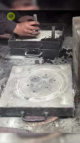 Manufacturing Led smart TV stand with casting! #fyp #led #smart #stand #manufacturing #casting #factory #produce #smarttv