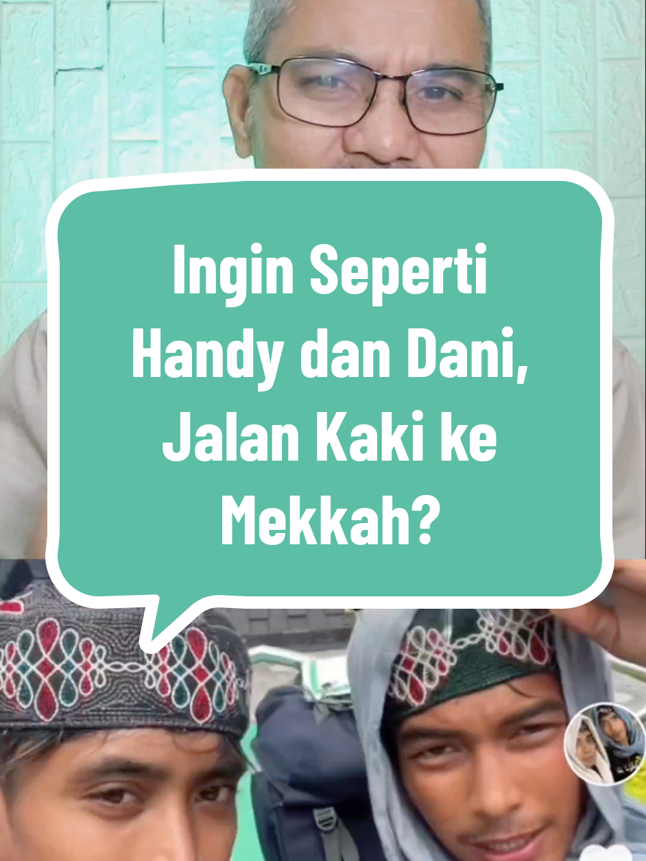 Banyak yg salah paham thd video ini, karena mereka habya nonton beberapa detik dan langsung menyimpulkan. Makanya Silahkan Tonton Sampai Selesai agar Anda tidak salah paham terhadap isi video ini ya. Terima kasih.  Semoga siapapun kita yang terinspirasi untuk jalan kaki ke Mekkah seperti Handy dan Dani, bisa meluruskan niat, agar semua urusan dipermudah dan mendapat pertolongan Allah. Aamiin Ya Rabbal Alamin #hendycs17 #berjalankakikemekah #cikarangmekah #umroh2025 #haji #jonruginting 