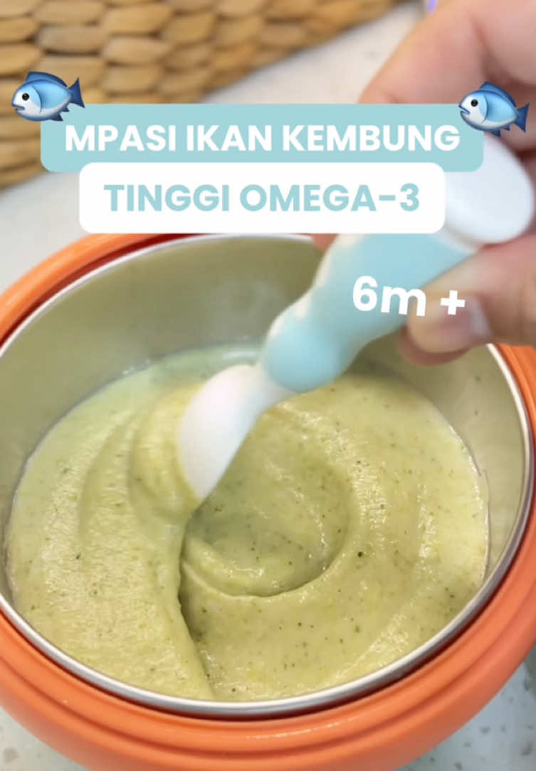 Bun bikin MPASI apa hari ini?  Cobain bikin menu MPASI yang satu ini yang tinggi omega-3 nya 