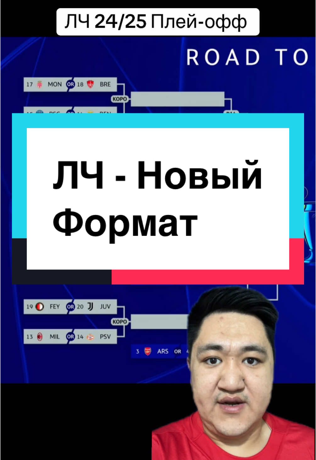 Лига Чемпионов Новый Формат Плей-офф #лигачемпионов #футбол #переписка 