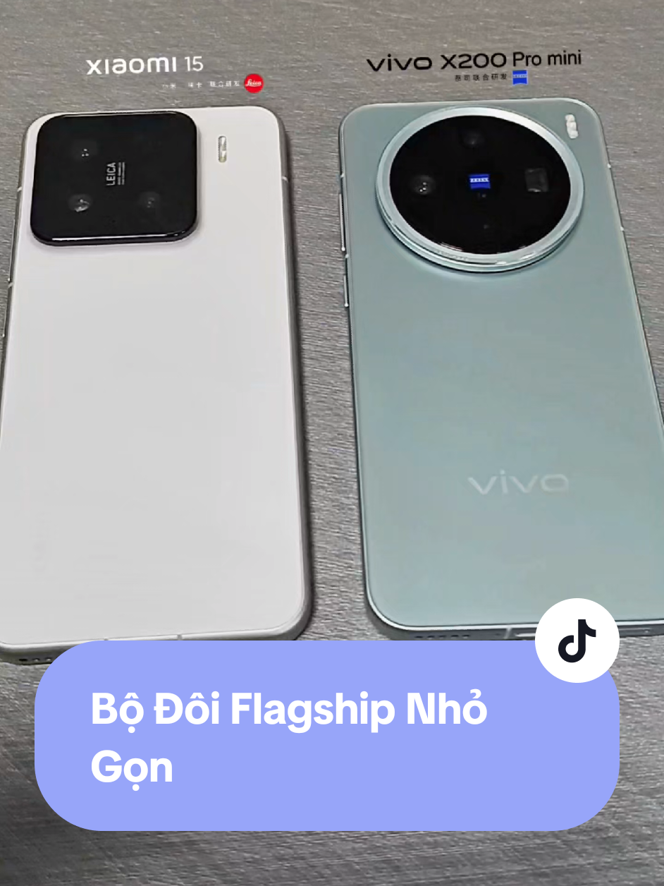 Bộ Đôi Flagship Nhỏ Gọn của vivo và Xiaomi #Xiaomi15 #vivoX200ProMini #smartphone #techtok