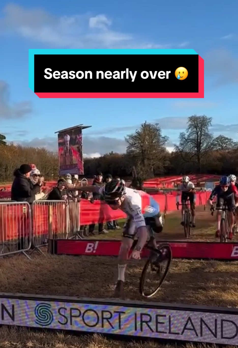 The chaos of the Cyclo-cross season is almost over for another year 🥲  🎥 @davidjarthur #cycling #cyclocross
