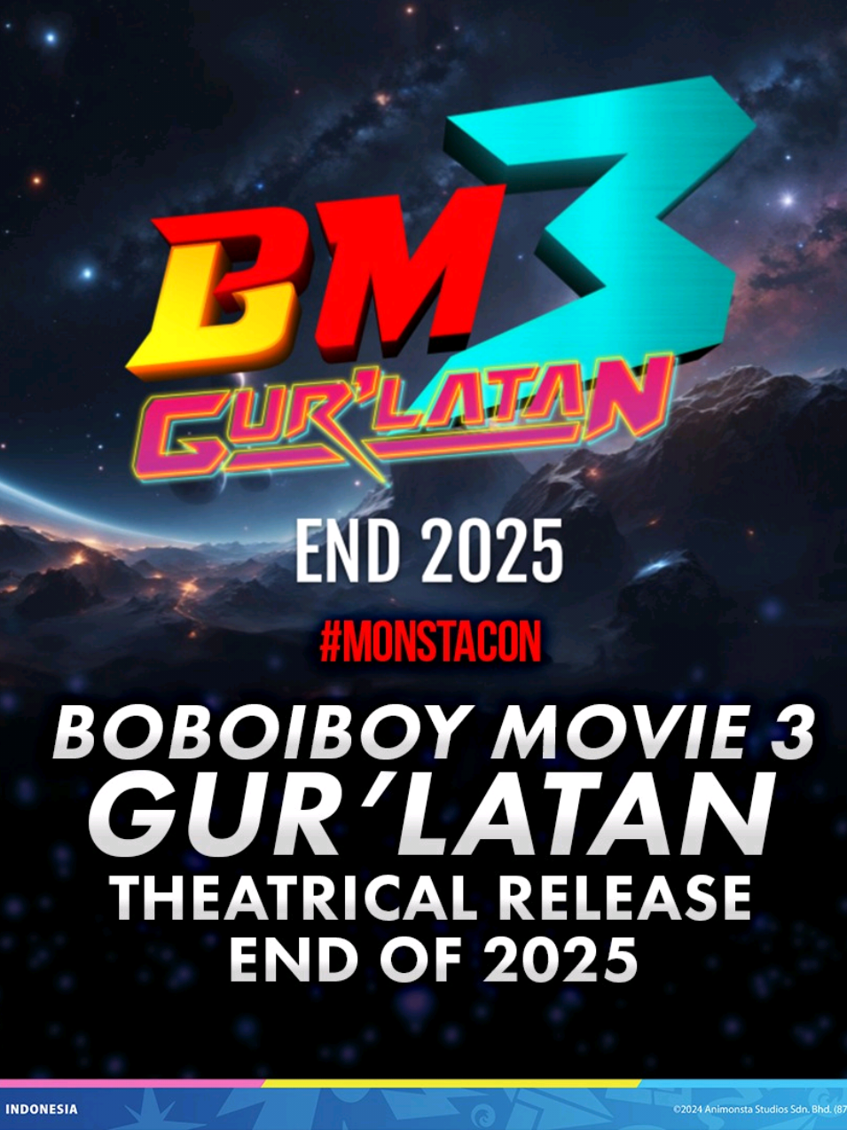 OFFICIAL TRAILER | BoBoiBoy Movie 3 Gur'atan [Comic Version] #fyp #boboiboy #monsta #edit #fanart 