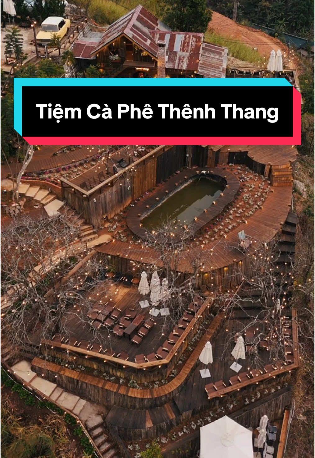 Tiệm cà phê nhà gỗ đậm chất Đà Lạt #dalatstatus #DaLat #chuvietreview #ReviewDaLat #tiemcaphethenhthang 