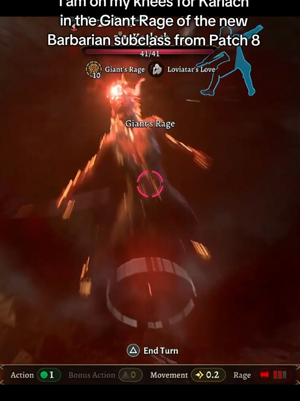 I love how each scream is differently too❤️‍🔥 I love Karlach with the new subclass 