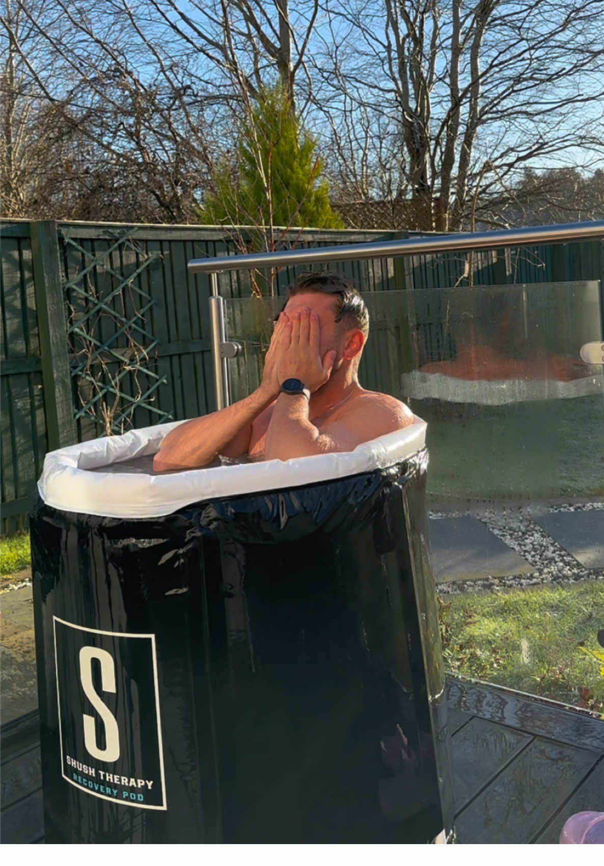 Daily habit that helps with ADHD 🧊 #icebath #adhdtips 