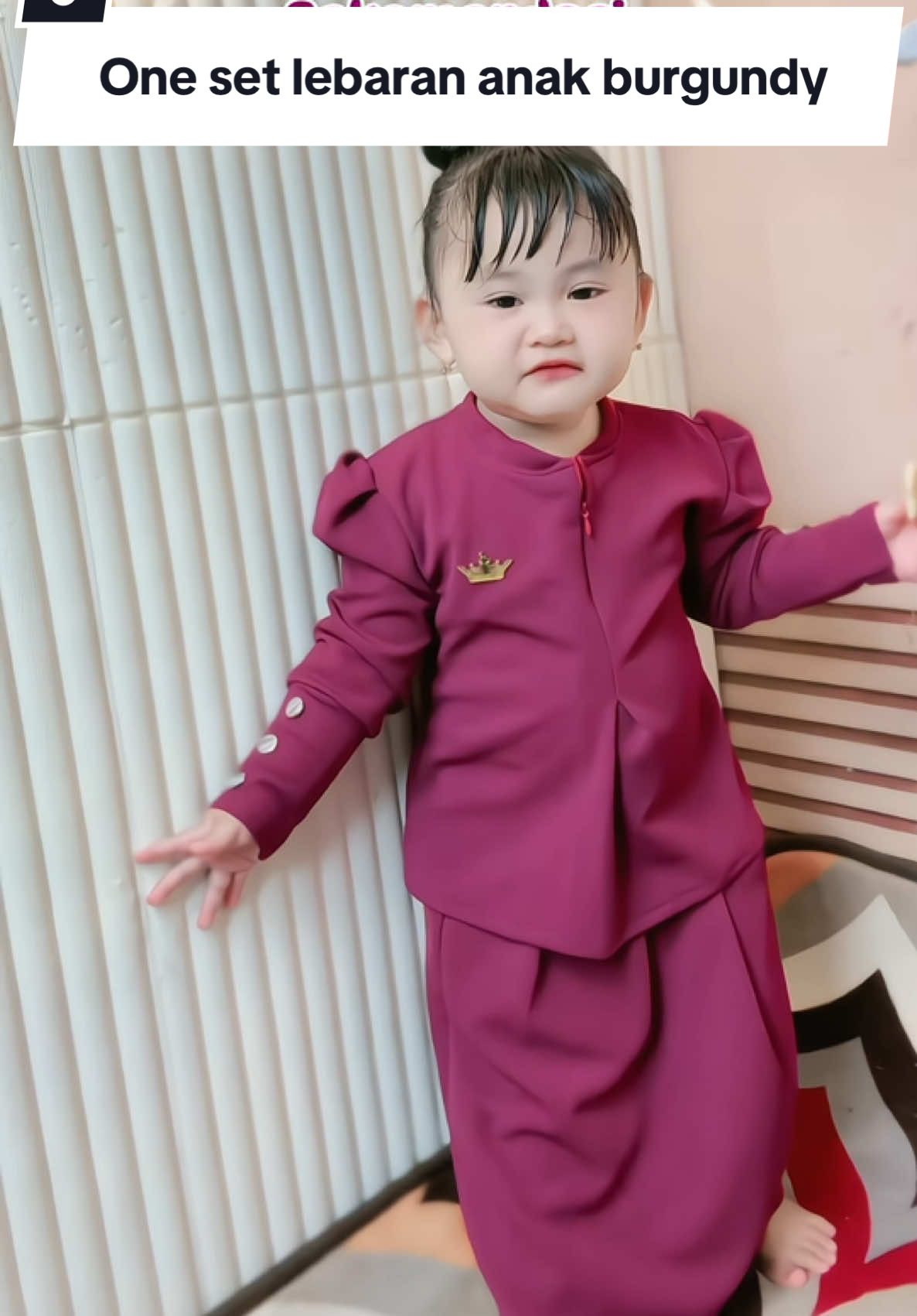 One set lebaran anak #onesetanak #onesetanakperempuan #onesetanakviral #onesetanakmurah 