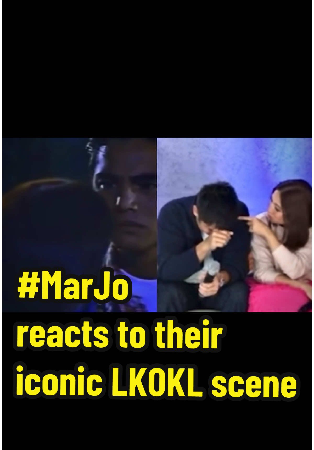 marvin agustin nio nag-emote chosss 🤧 jolina and marvin react to their iconic ‘labs kita okay ka lang’ iconic scene. #marvinagustin #jolinamagdangal #exexlovers #fyp #foryoupage #foryou #labskitaokeykalang #abscbn 