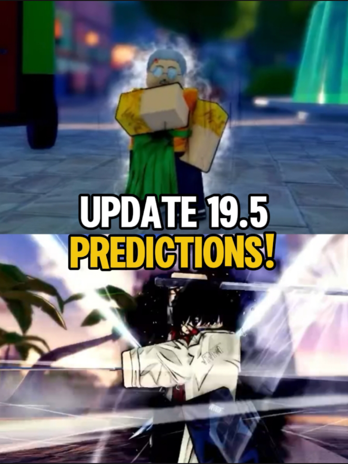 My AA update 19.5 predictions #roblox #fyp #animeadventures #aa #animelaststand #allstartowerdefense #animevanguards  #animedefenders #LearnItOnTikTok 