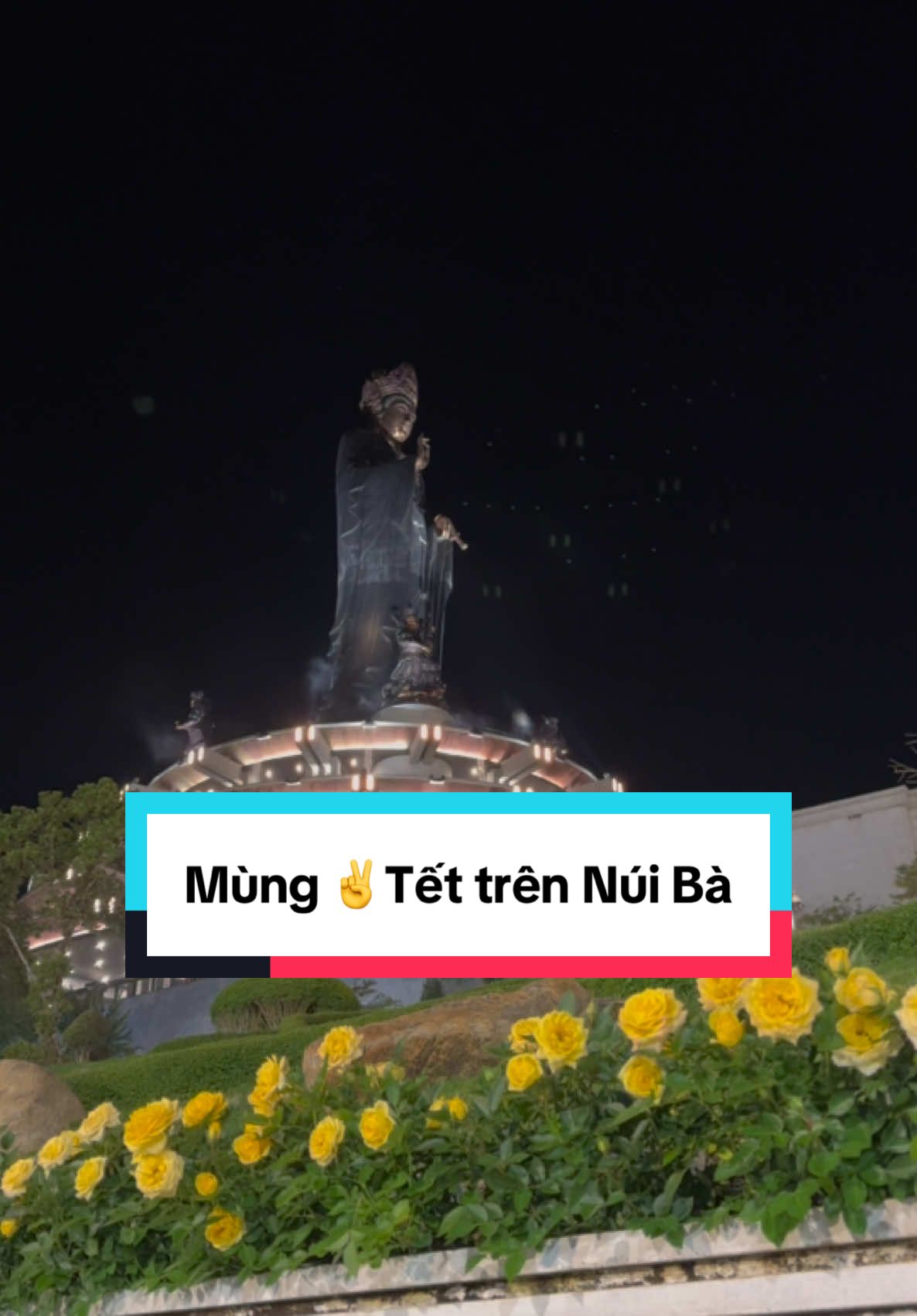 Mùng ✌️ trên đỉnh Núi Bà Đen #nuibaden  #tet 