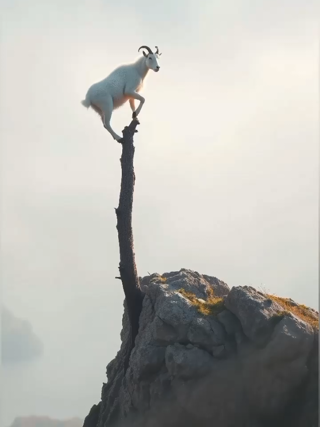 When Goats Defy Physics! 🐐🤯 #GoatSkills #NatureShock #ViralVideo #AnimalKingdom #MountainVibes #WildlifeMagic #UnrealSkills #NatureLovers #TikTokViral  #goats #animals  #Love  #goat  #mountains  #goatlove  #chèvres  #fyp  #viral  #tiktok  #foryou 