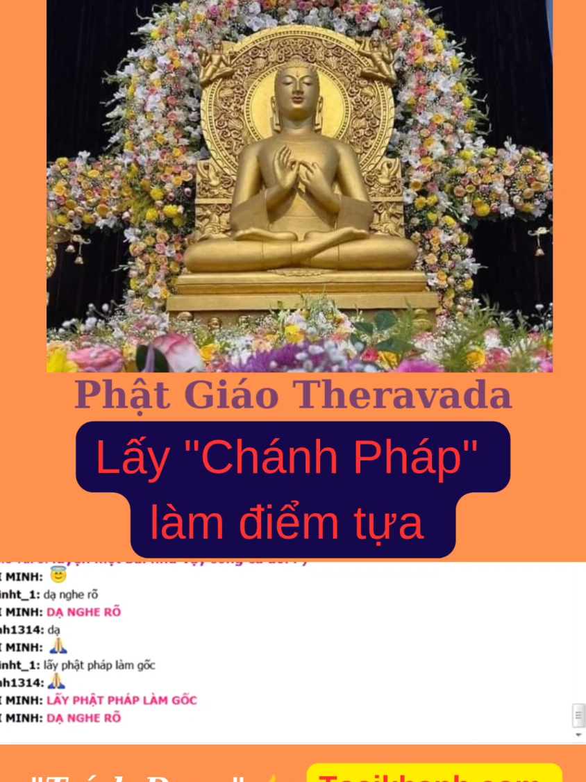 #namobuddhaya  #namosakyamunibuddha  #đứcphậtthíchcamâuni  #phatgiaonguyenthuy  #tamtangphatphap  #kinhlayductheton  #chanhphap #phâtgiao #theravada #Samôn 