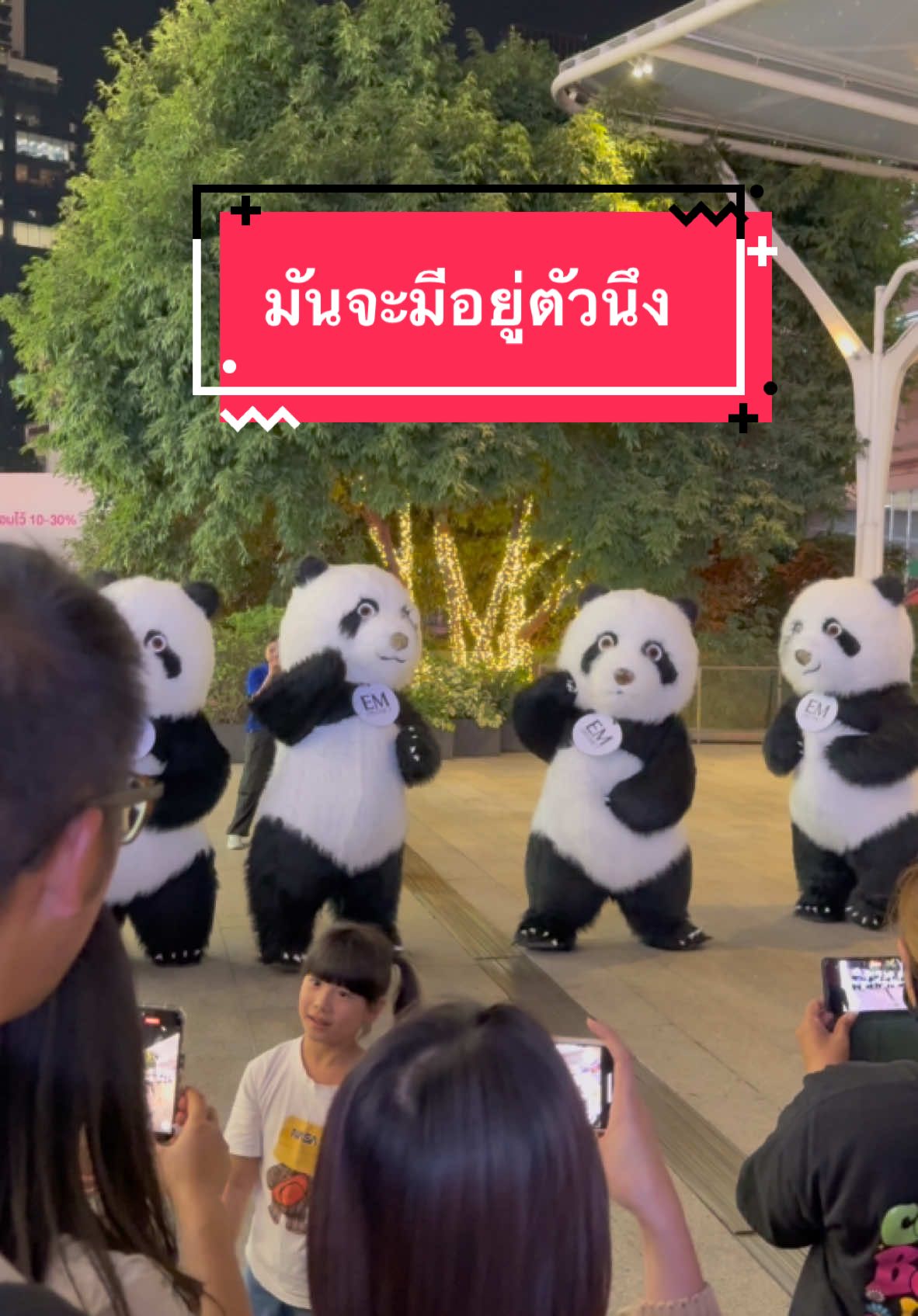 แกก็เต้นแรงเกิน แพนด้าน่ารัก โดย M District 🐼🐼  . #emquartier #emdistrict #emporium #thailand #tiktok #panda #happychinesenewyear #APT 