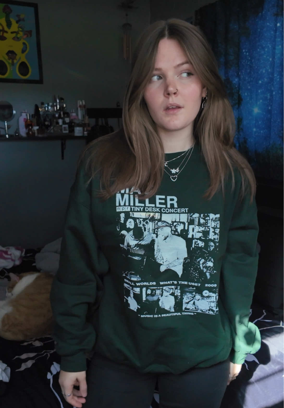 will be living in this hoodie for the rest of winter, THANK YEWWW 🤭🙂‍↕️💚| #sweatshirt #macmiller #macmillerforever #winter #fashion #inspo #outfit #outfitideas #style #ideas #hoodie #ttshop #tts #TikTokShop 