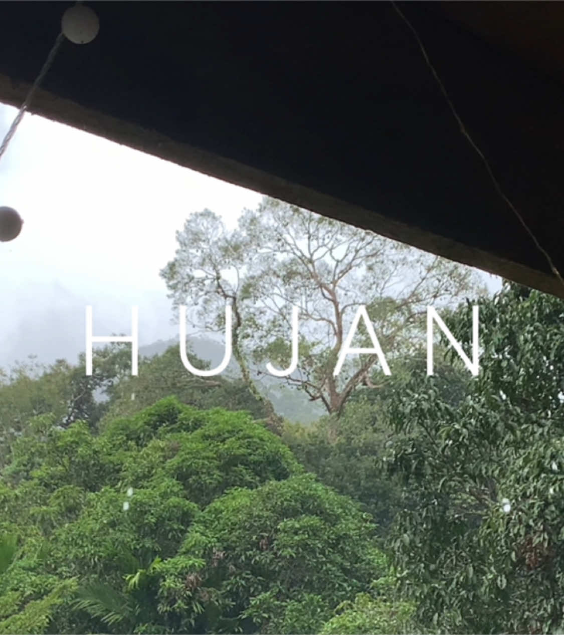 Hujan 🌧️ #hujan #rain #naabuat #nature #borneo #sarawak #naturevibes #homes