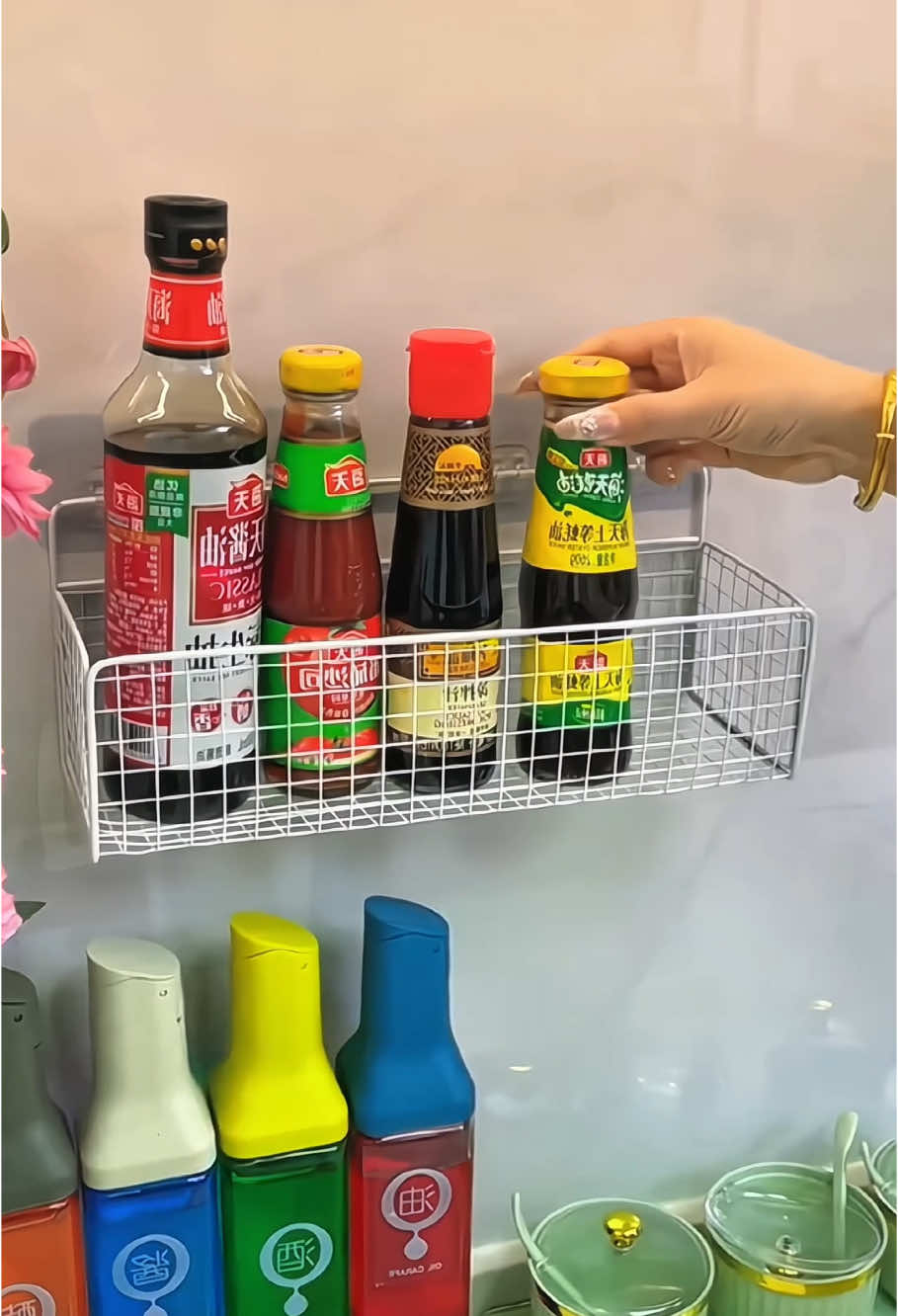 Kệ đựng đồ nhà tắm. Kệ đựng đồ nhà bếp dán tường đa năng #kedungdodanang  #kedungdonhabep  #kedungdonhatam  #kedantuong  #kedantuongdanang #kedungdodantuongnhatam  #dogiadungtienich #lalap1995 #xuhuong 
