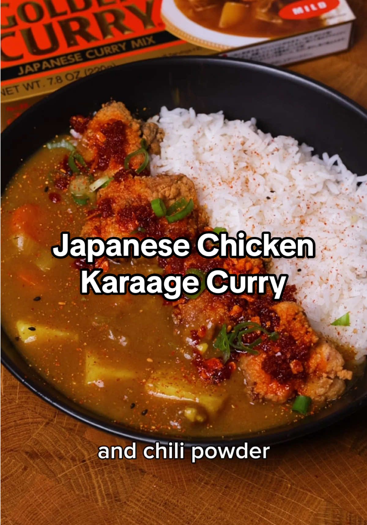 Japanese Chicken Karaage Curry #curry #Recipe #DinnerIdeas 